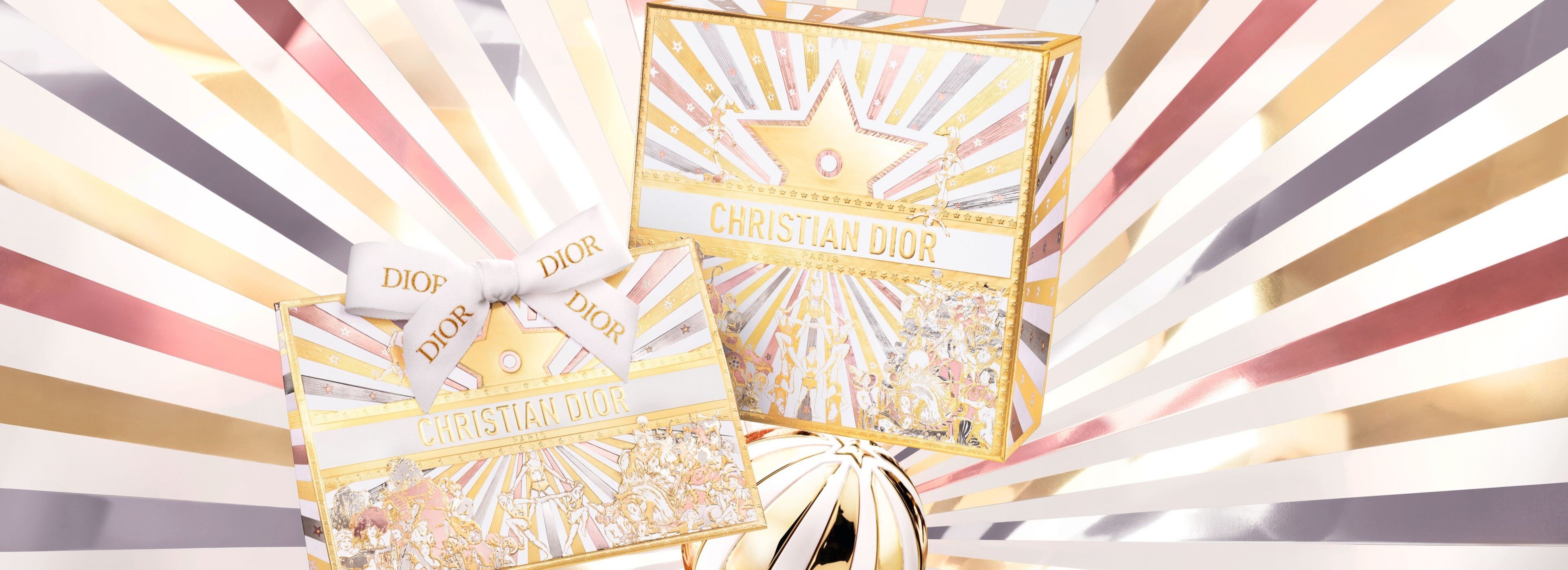 迪奧聖誕限量包裝禮袋與禮盒